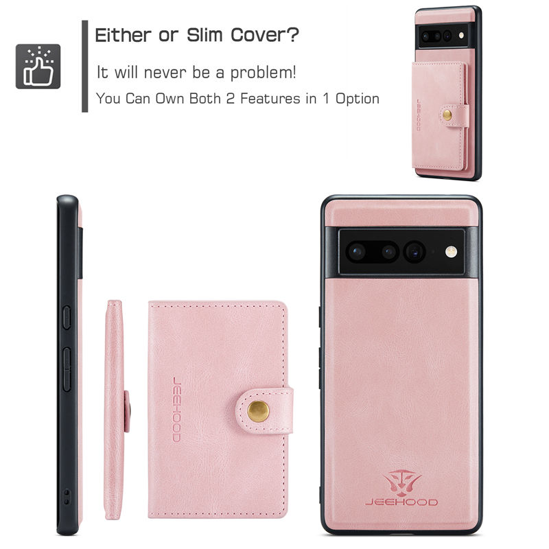JEEHOOD Google Pixel 7A Wallet Case
