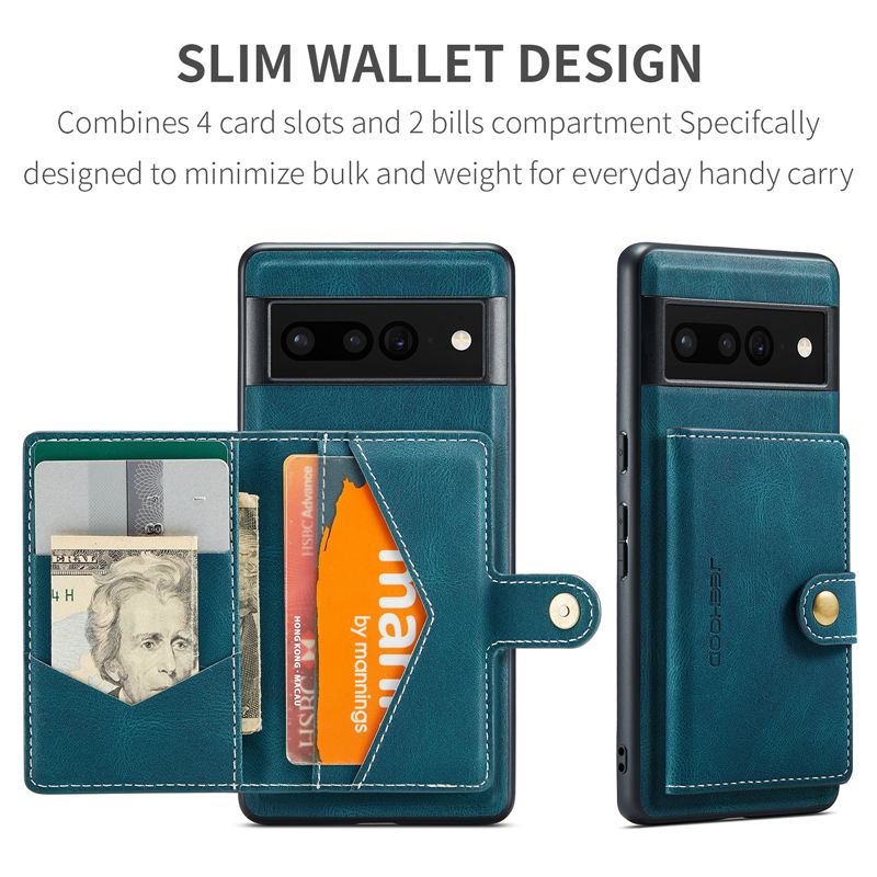 JEEHOOD Google Pixel 7A Wallet Case
