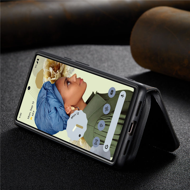 JEEHOOD Google Pixel 5A 5G Wallet Case