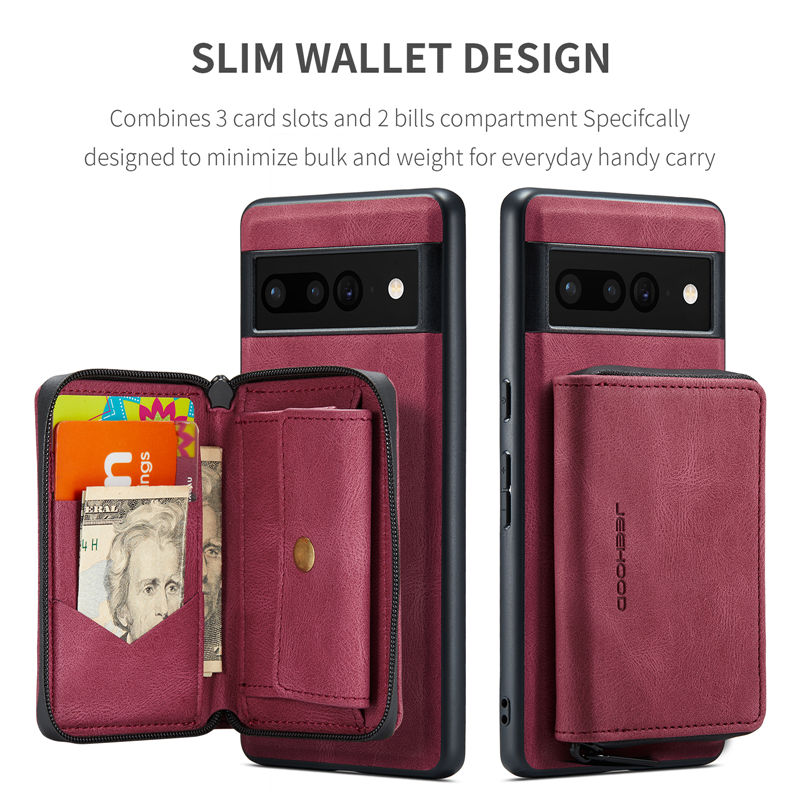 JEEHOOD Google Pixel 7A Wallet Case