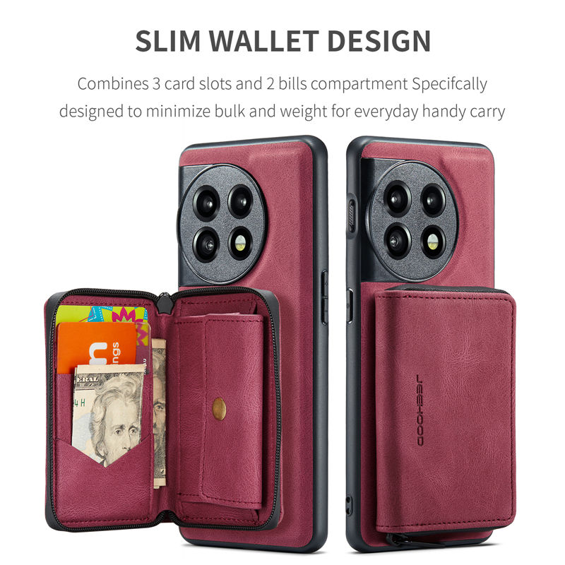 JEEHOOD OnePlus 11 Wallet Case