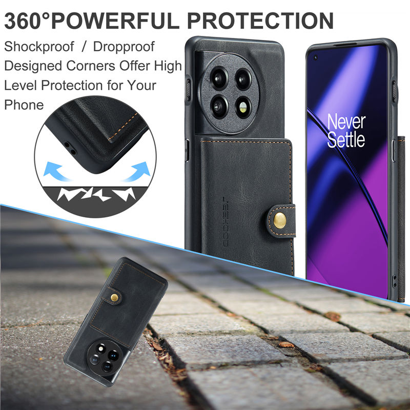 JEEHOOD OnePlus 11 Wallet Case