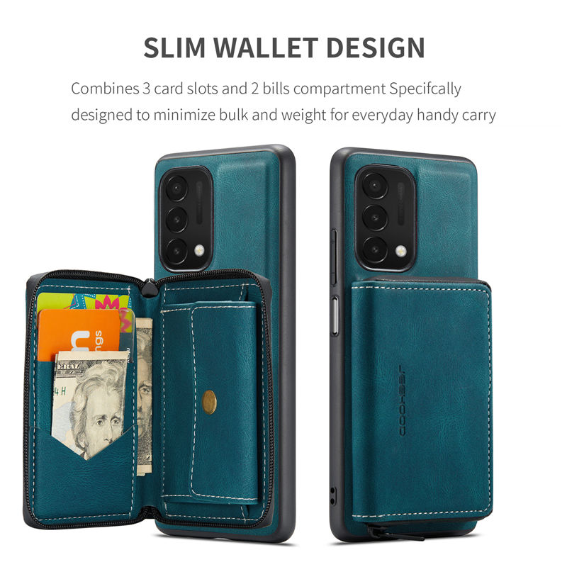 JEEHOOD OnePlus Nord N200 5G Wallet Case