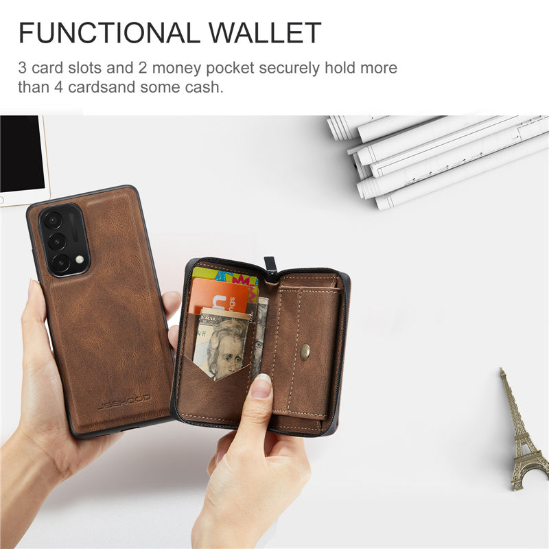 JEEHOOD OnePlus Nord N200 5G Wallet Case
