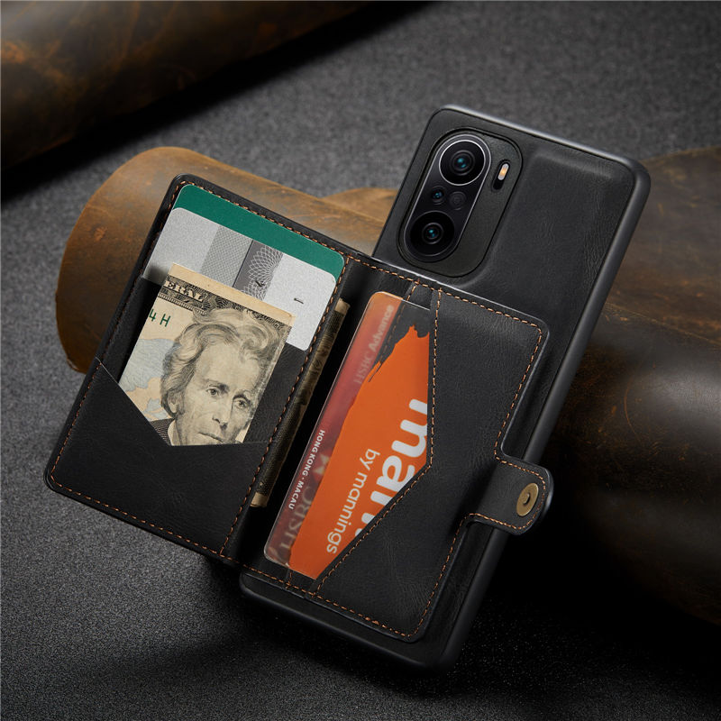 JEEHOOD Xiaomi Redmi K40/K40 Pro Wallet Case