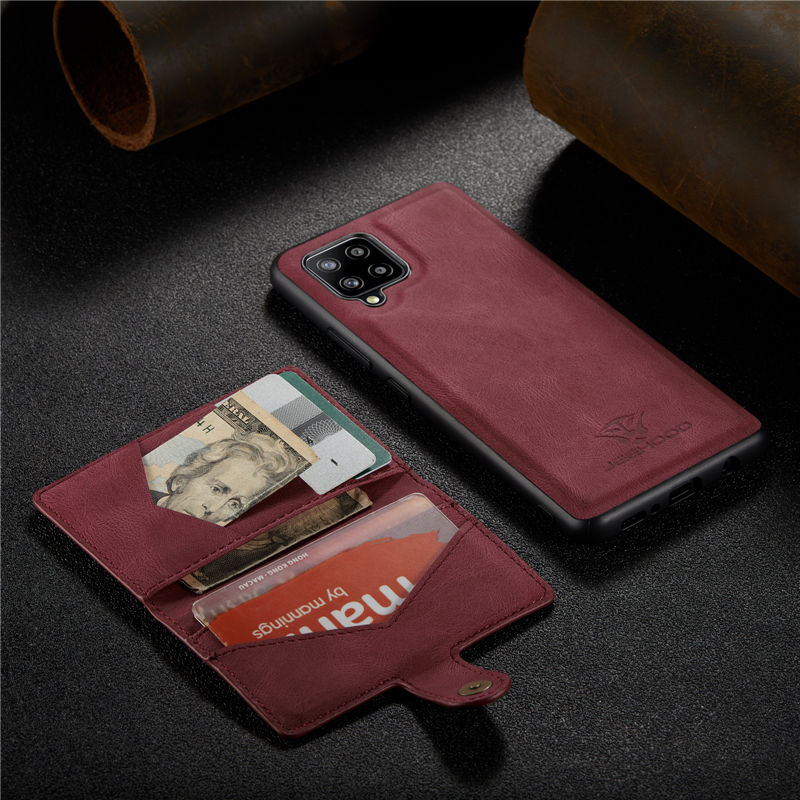 JEEHOOD Samsung Galaxy A12 5G Wallet Case