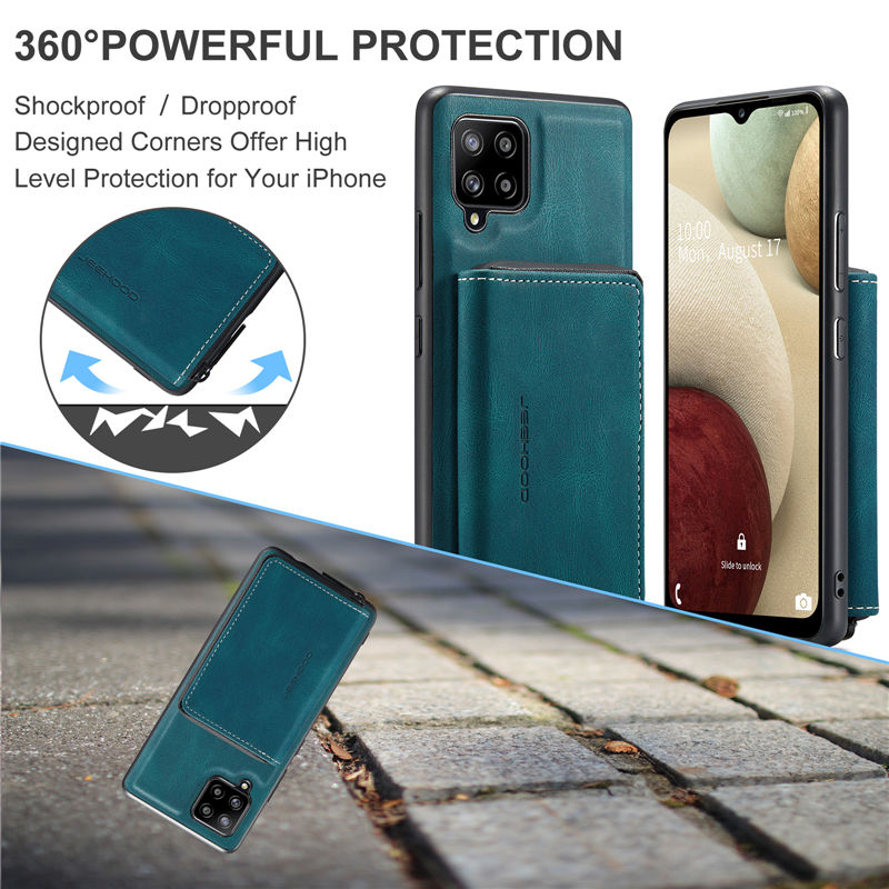 JEEHOOD Samsung Galaxy A22 4G Wallet Case