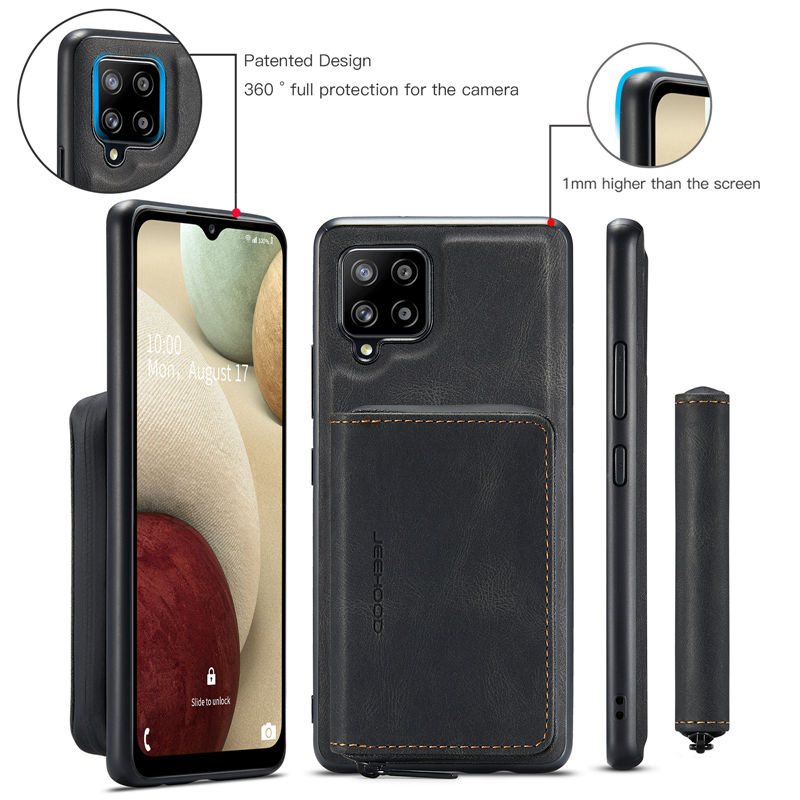 JEEHOOD Samsung Galaxy A22 4G Wallet Case