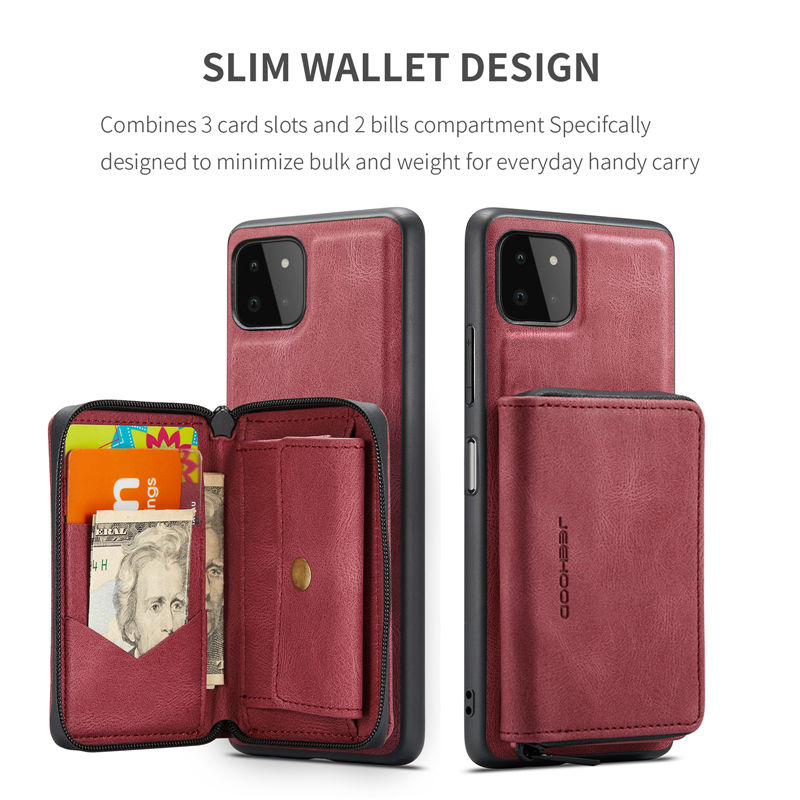 JEEHOOD Samsung Galaxy A22 5G Wallet Case