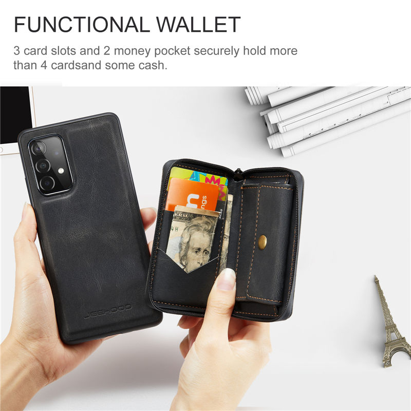 JEEHOOD Samsung Galaxy A32 5G Wallet Case
