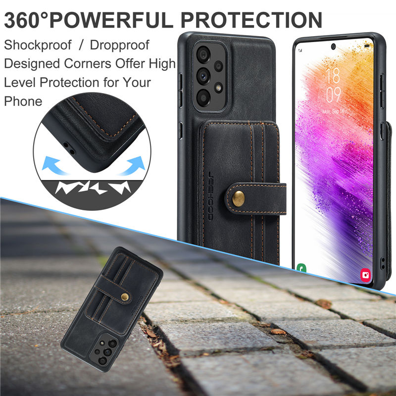 JEEHOOD Samsung Galaxy A13 5G Wallet Case