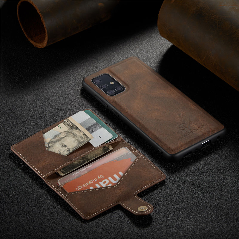 JEEHOOD Samsung Galaxy A51 5G Wallet Case