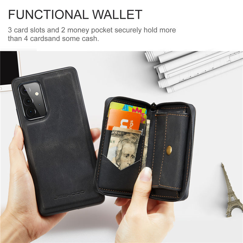JEEHOOD Samsung Galaxy A52 5G/A52S Wallet Case