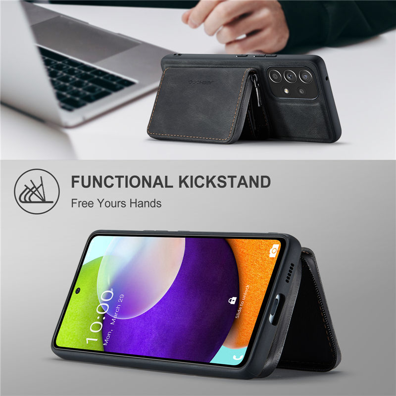 JEEHOOD Samsung Galaxy A53 5G Wallet Case