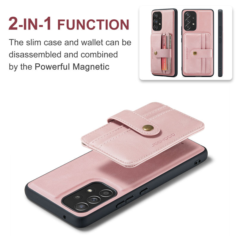 JEEHOOD Samsung Galaxy A53 5G Wallet Case