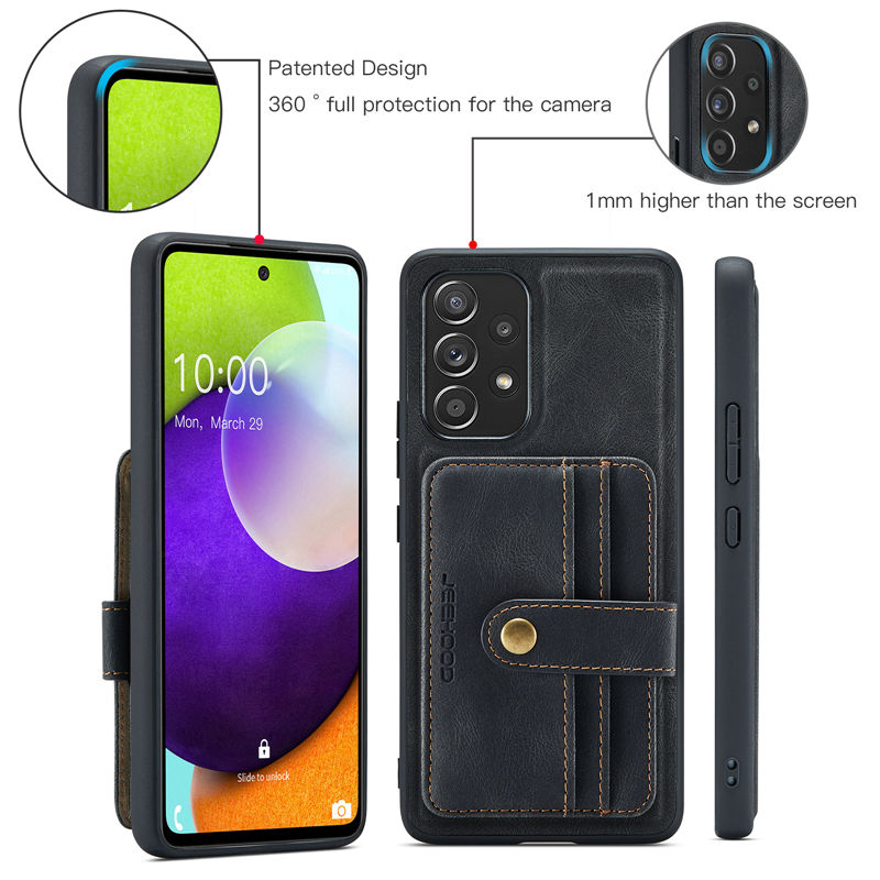 JEEHOOD Samsung Galaxy A53 5G Wallet Case