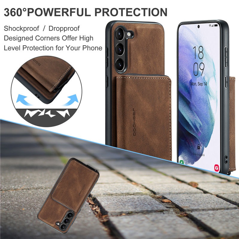 JEEHOOD Samsung Galaxy A54 Wallet Case