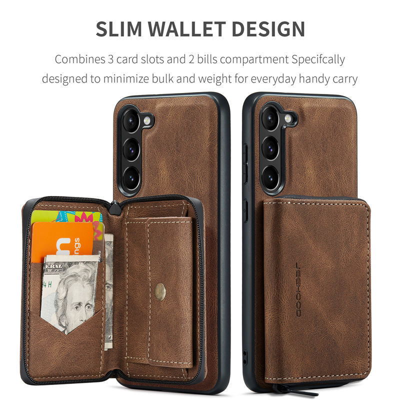 JEEHOOD Samsung Galaxy A54 Wallet Case