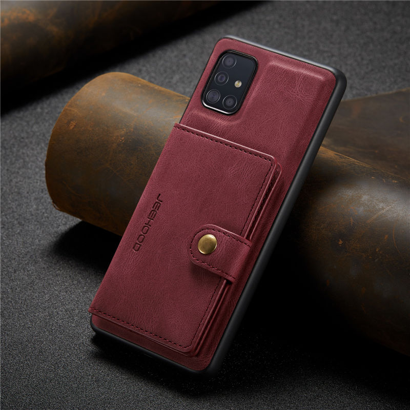JEEHOOD Samsung Galaxy A71 5G Wallet Case