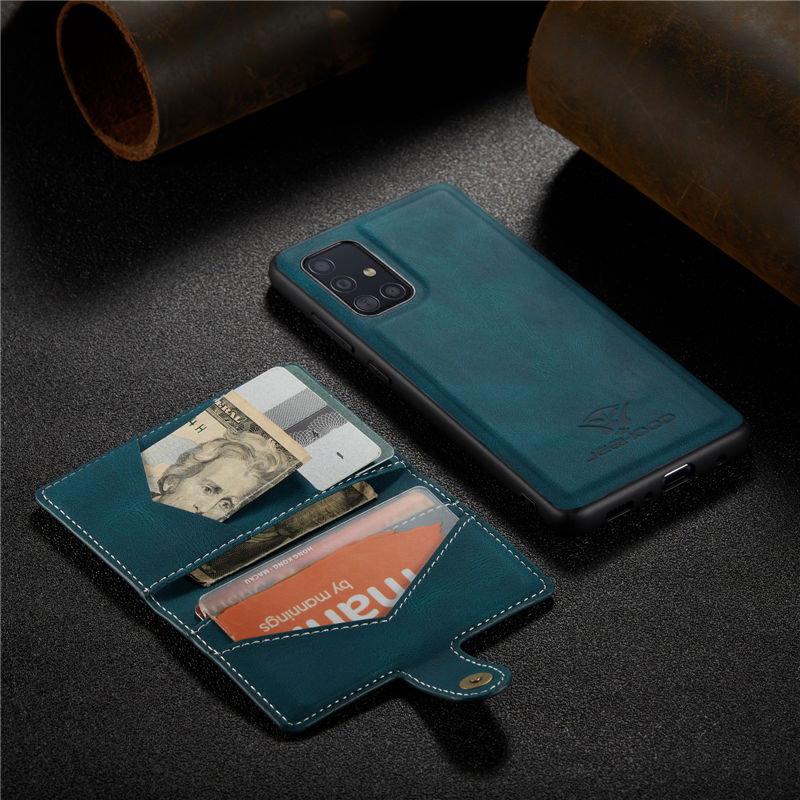 JEEHOOD Samsung Galaxy A71 5G Wallet Case