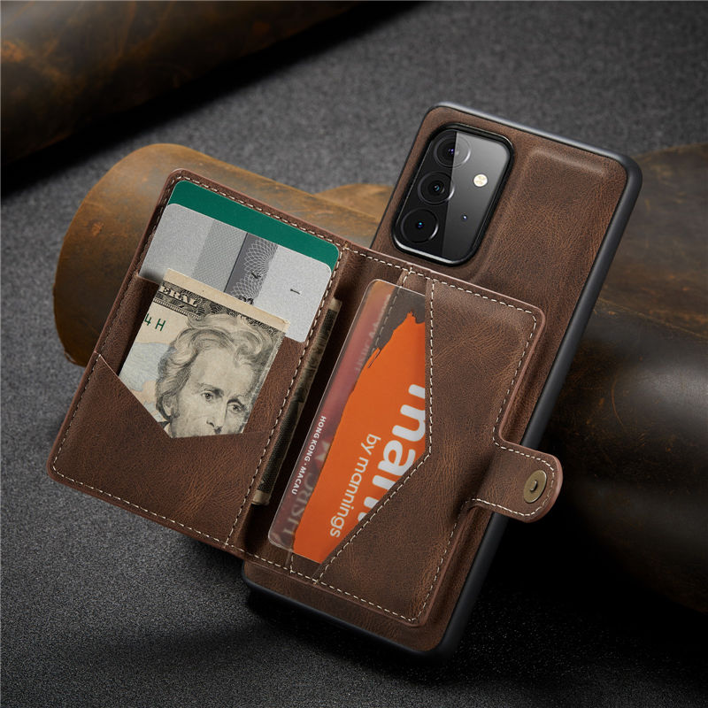 JEEHOOD Samsung Galaxy A72 5G Wallet Case