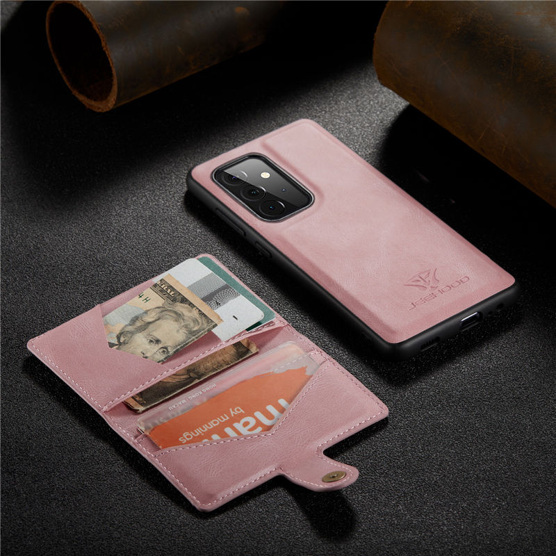 JEEHOOD Samsung Galaxy A72 5G Wallet Case