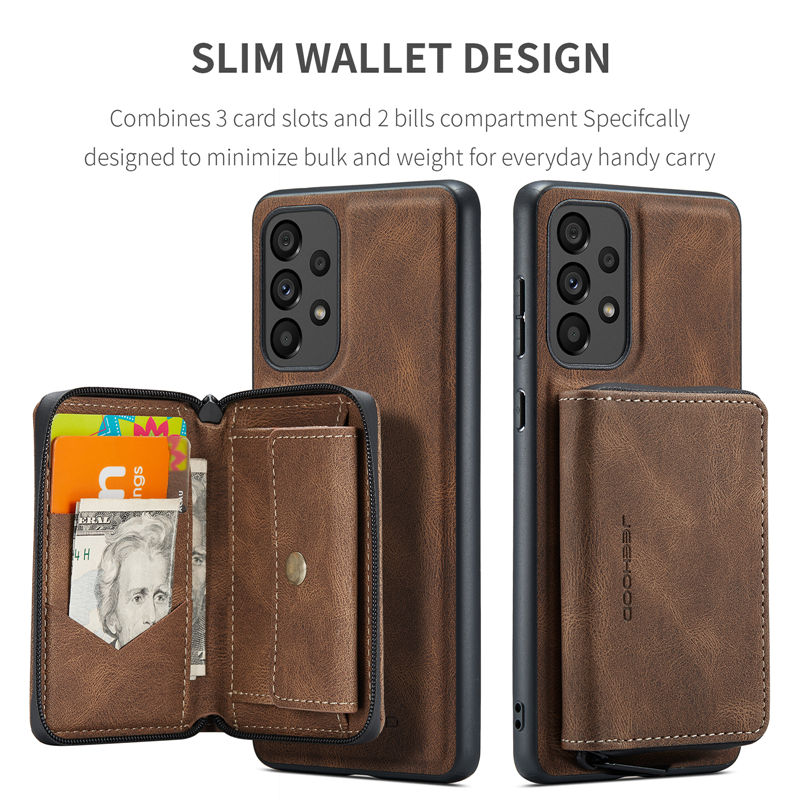 JEEHOOD Samsung Galaxy A73 5G Wallet Case