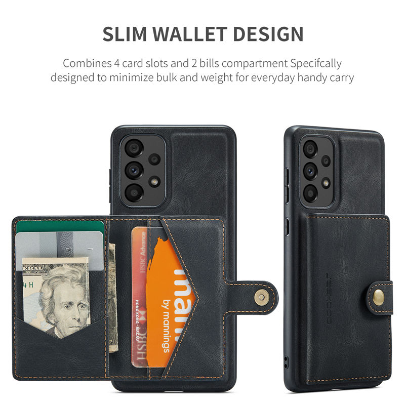 JEEHOOD Samsung Galaxy A73 5G Wallet Case