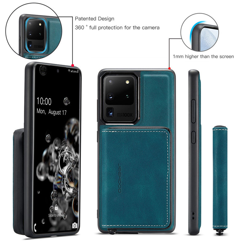 JEEHOOD Samsung Galaxy Note 20 Ultra Wallet Case