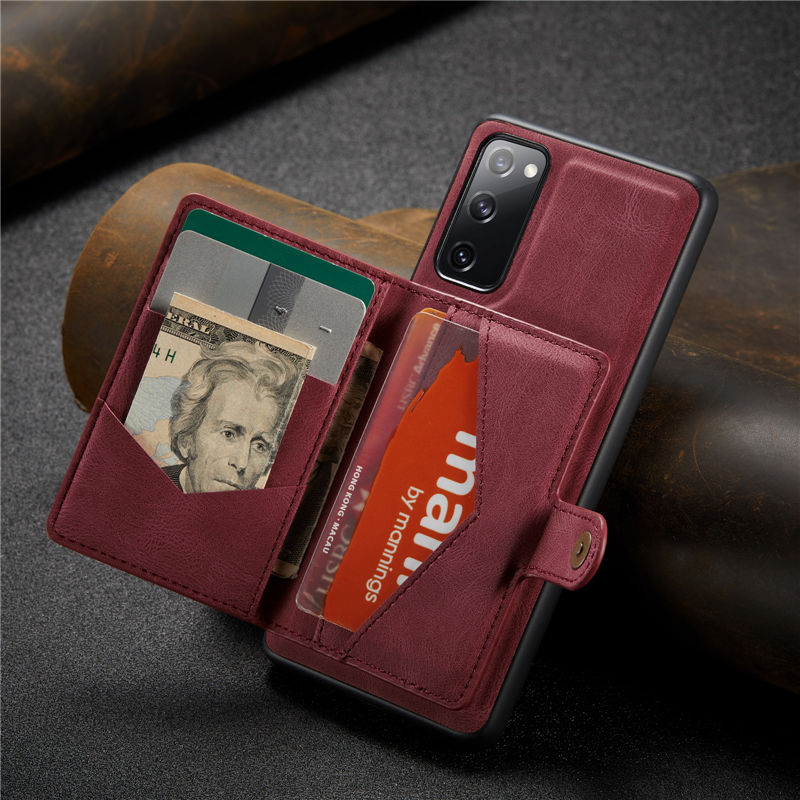 JEEHOOD Samsung Galaxy S20 FE Wallet Case