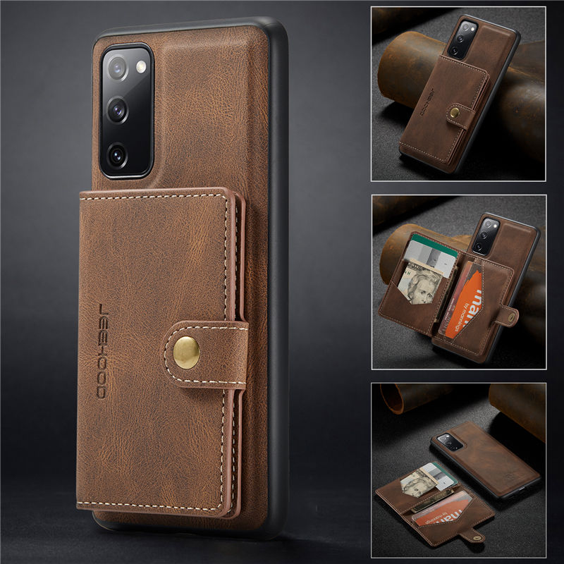 JEEHOOD Samsung Galaxy S20 FE Wallet Case
