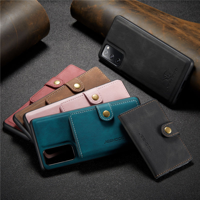JEEHOOD Samsung Galaxy S20 FE Wallet Case