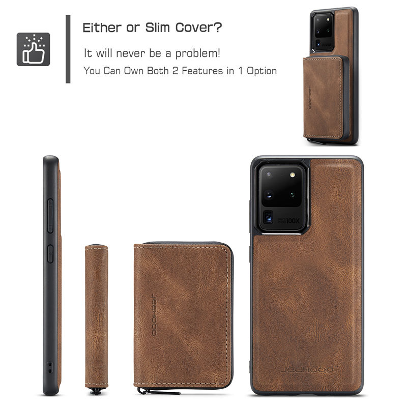 JEEHOOD Samsung Galaxy S20 Ultra Wallet Case