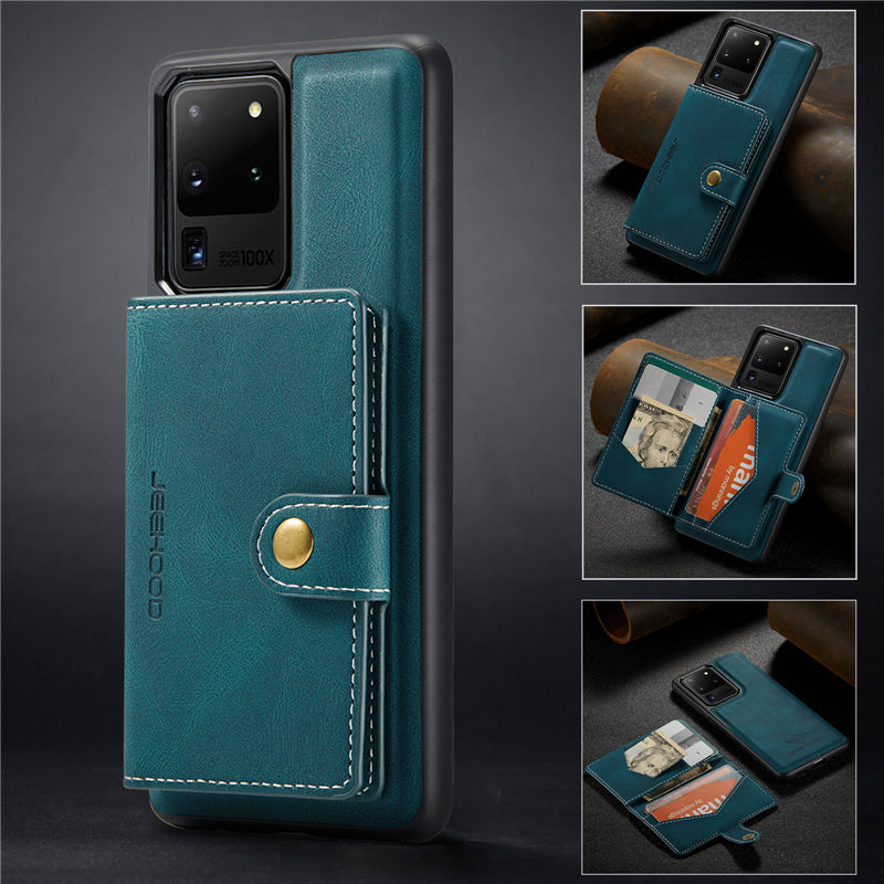 JEEHOOD Samsung Galaxy S20 Ultra Wallet Case