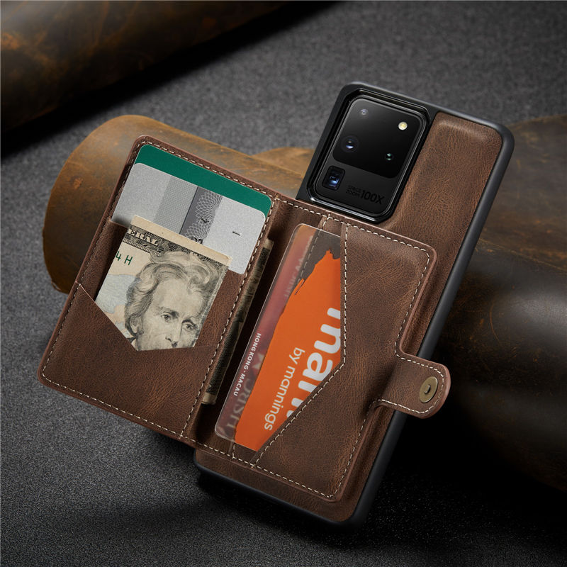 JEEHOOD Samsung Galaxy S20 Ultra Wallet Case