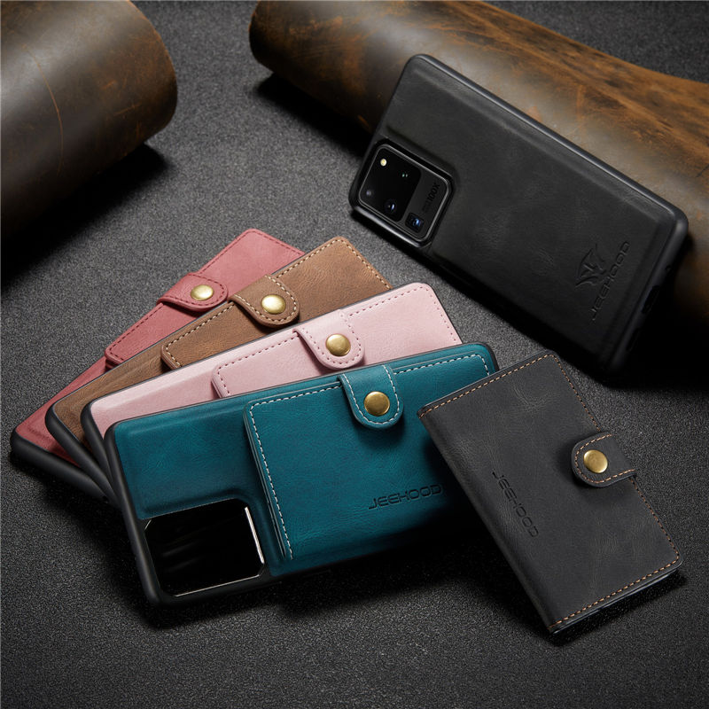 JEEHOOD Samsung Galaxy S20 Ultra Wallet Case