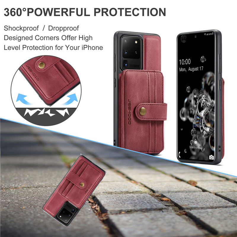 JEEHOOD Samsung Galaxy Note 20 Ultra Wallet Case