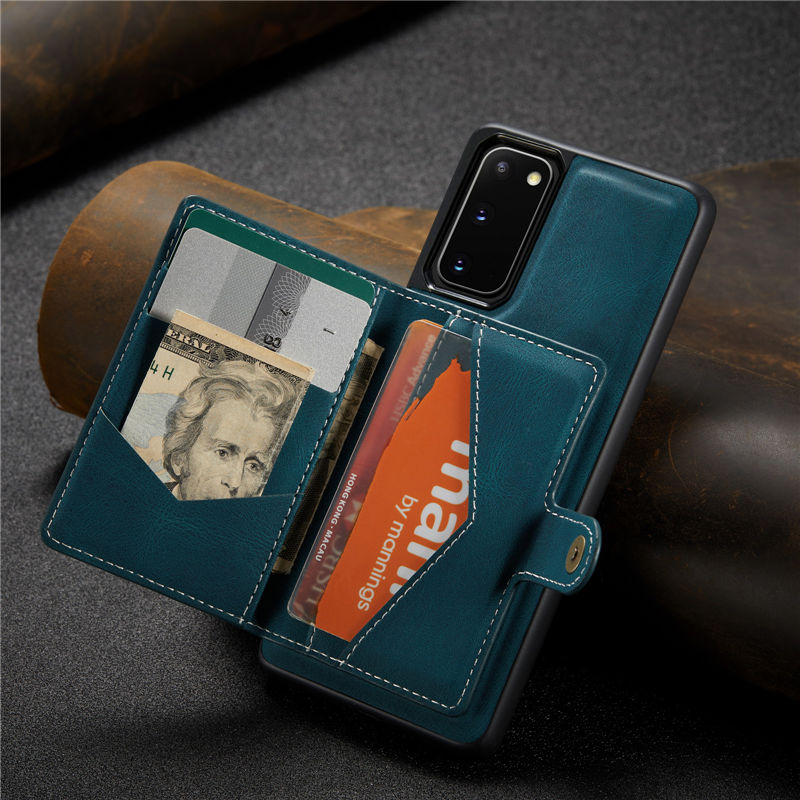 JEEHOOD Samsung Galaxy S20 Plus Wallet Case