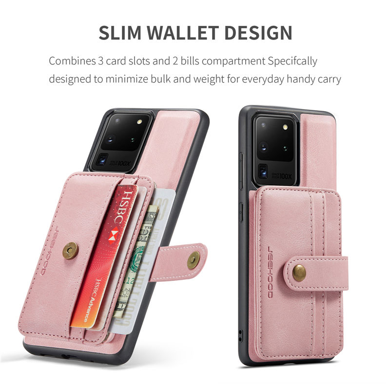 JEEHOOD Samsung Galaxy S20 Plus Wallet Case