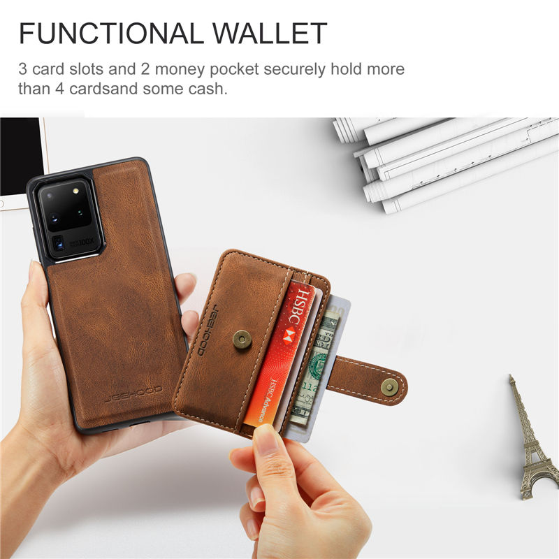 JEEHOOD Samsung Galaxy S20 FE Wallet Case