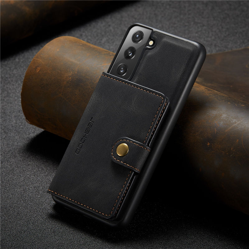 JEEHOOD Samsung Galaxy S21 Wallet Case