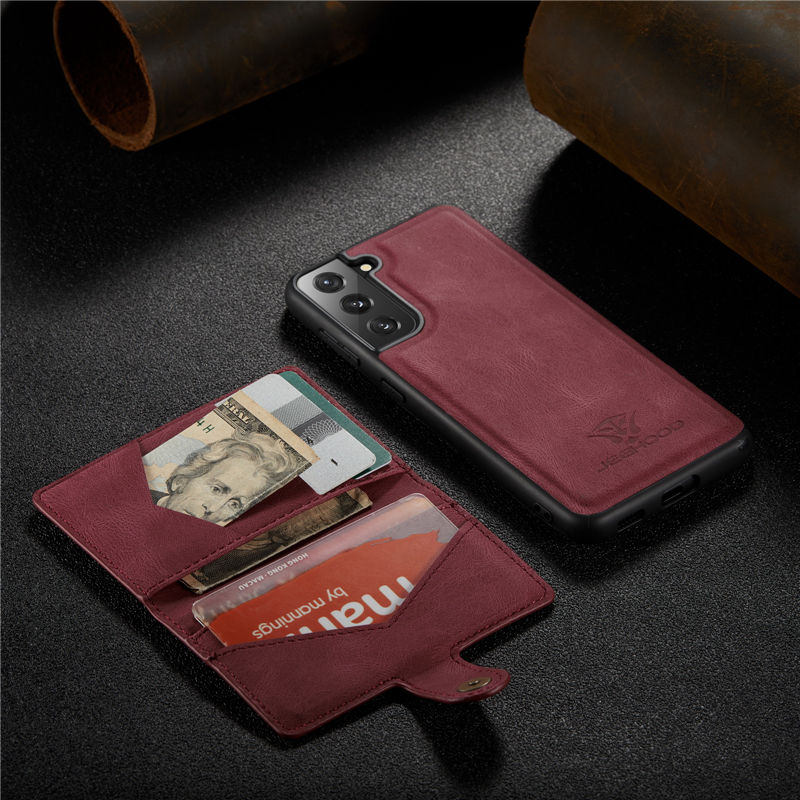 JEEHOOD Samsung Galaxy S21 Wallet Case