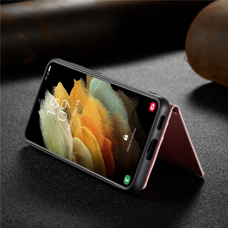 JEEHOOD Samsung Galaxy S21 Wallet Case