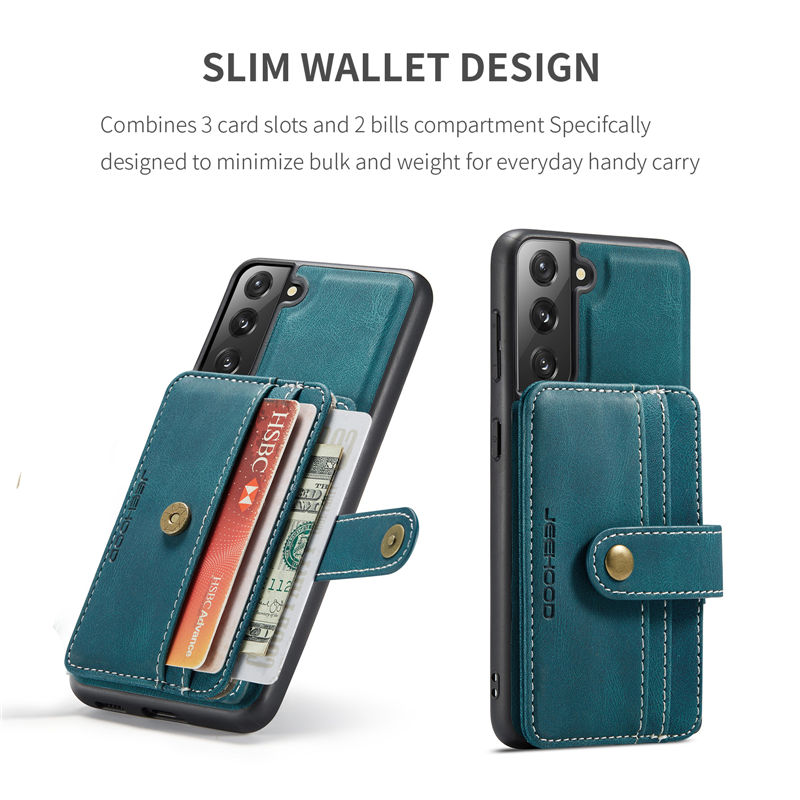 JEEHOOD Samsung Galaxy S21 Ultra Wallet Case
