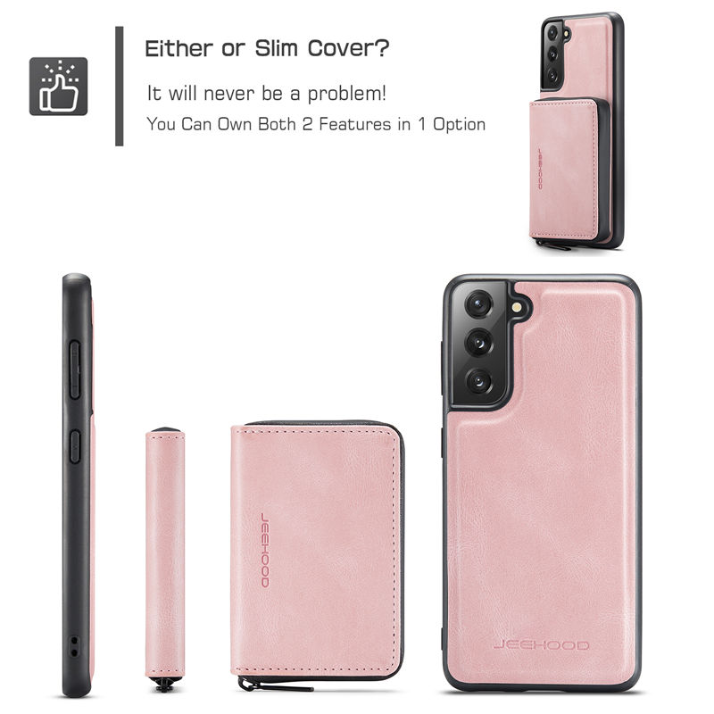JEEHOOD Samsung Galaxy S22 Wallet Case