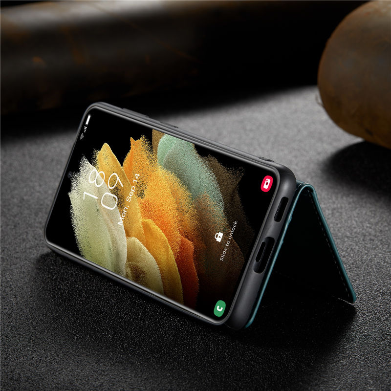 JEEHOOD Samsung Galaxy S22 Wallet Case