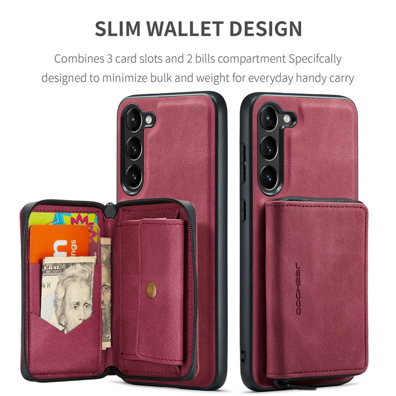 JEEHOOD Samsung Galaxy S24 Wallet Case