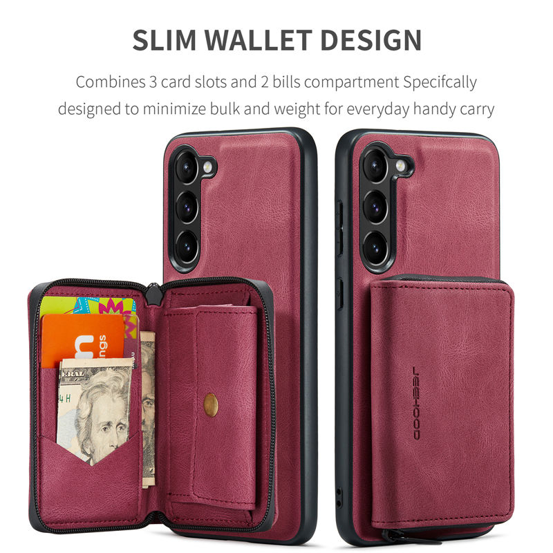 JEEHOOD Samsung Galaxy S25 Plus Wallet Case