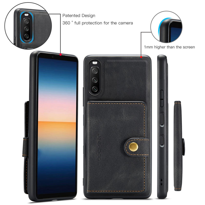 JEEHOOD Sony Xperia 1 III Wallet Case
