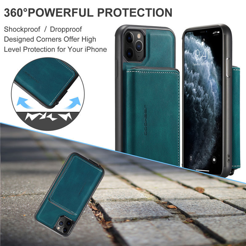 JEEHOOD iPhone 11 Pro Wallet Case